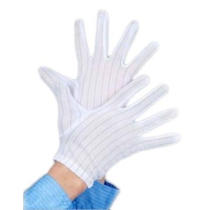 Nylonové antistatické rukavice - Proužkované