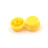 Knoflík pro mikrospínač - Žlutý