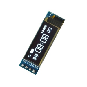 IIC I2C OLED displej pro IOT Arduino Raspbery 0.91" - Bílý