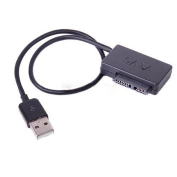 Adaptér SATA Slimline na USB 2.0 pro notebook CD DVD - Rom Drive 7+6 13Pin