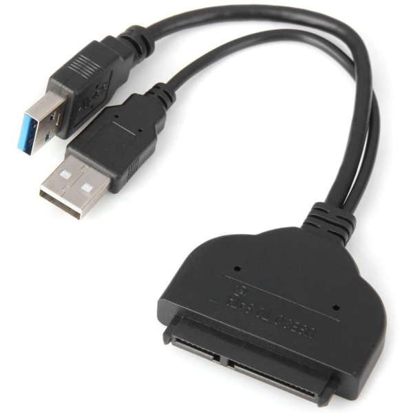 Adaptér USB 3.0 na SATA 22 pin pro 2.5" HDD a SSD
