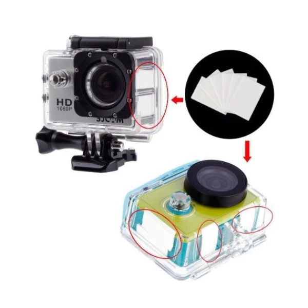 Anti-fog vložky pro DJI Osmo Action / Action 2 / Osmo Action 3 a Gopro 1DJ6115