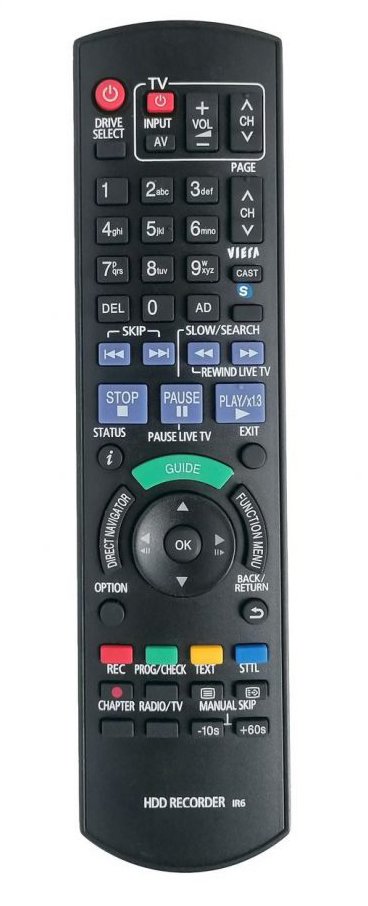 Eclipsera Náhradní dálkový ovladač N2QAYB000618 pro Panasonic TV