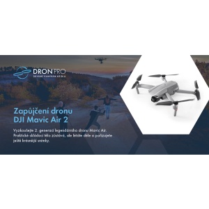 Dárkový poukaz na zapůjčení dronu DJI Mavic Air 2