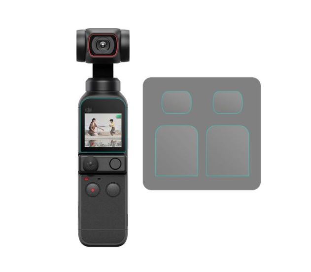 Ochranné sklo na kameru a displej DJI Pocket 2 1DJ6200