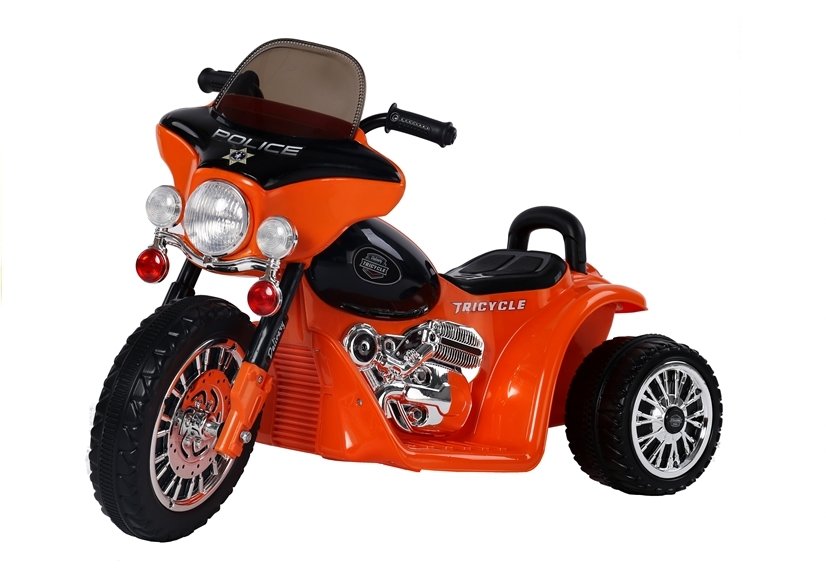  Dětská elektrická motorka JT568 oranžová