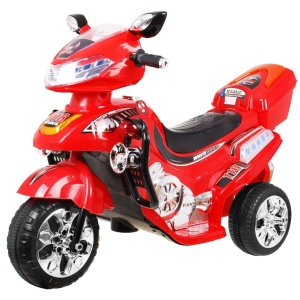 mamido Dětská elektrická motorka 118 červená