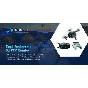 Dárkový poukaz na zapůjčení dronu DJI FPV Combo