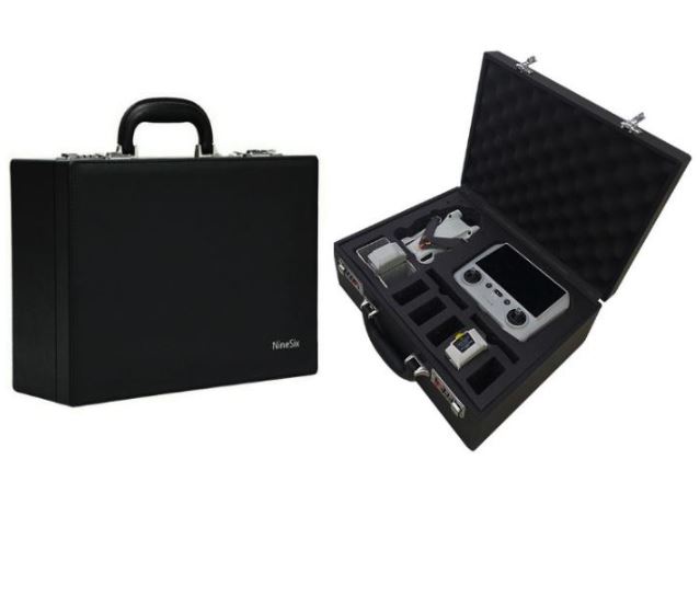 Vintage kožený kufr s kódovým zámkem na dron DJI Mini 3 / Mini 3 Pro 1DJ5214
