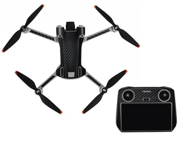 Černý polep na dron DJI Mini 3 Pro + DJI RC 1DJ5250