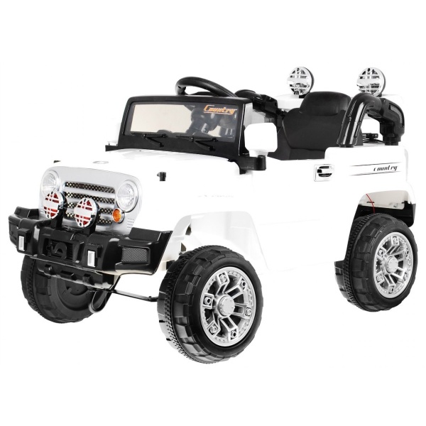  Elektrické autíčko Jeep bílé