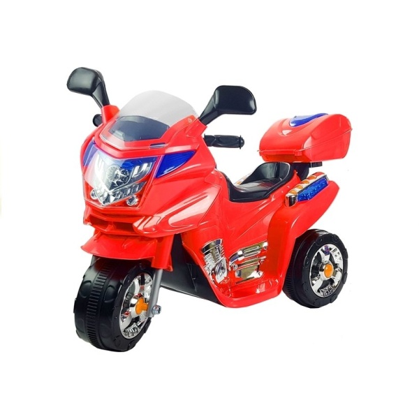  Dětská elektrická motorka červená
