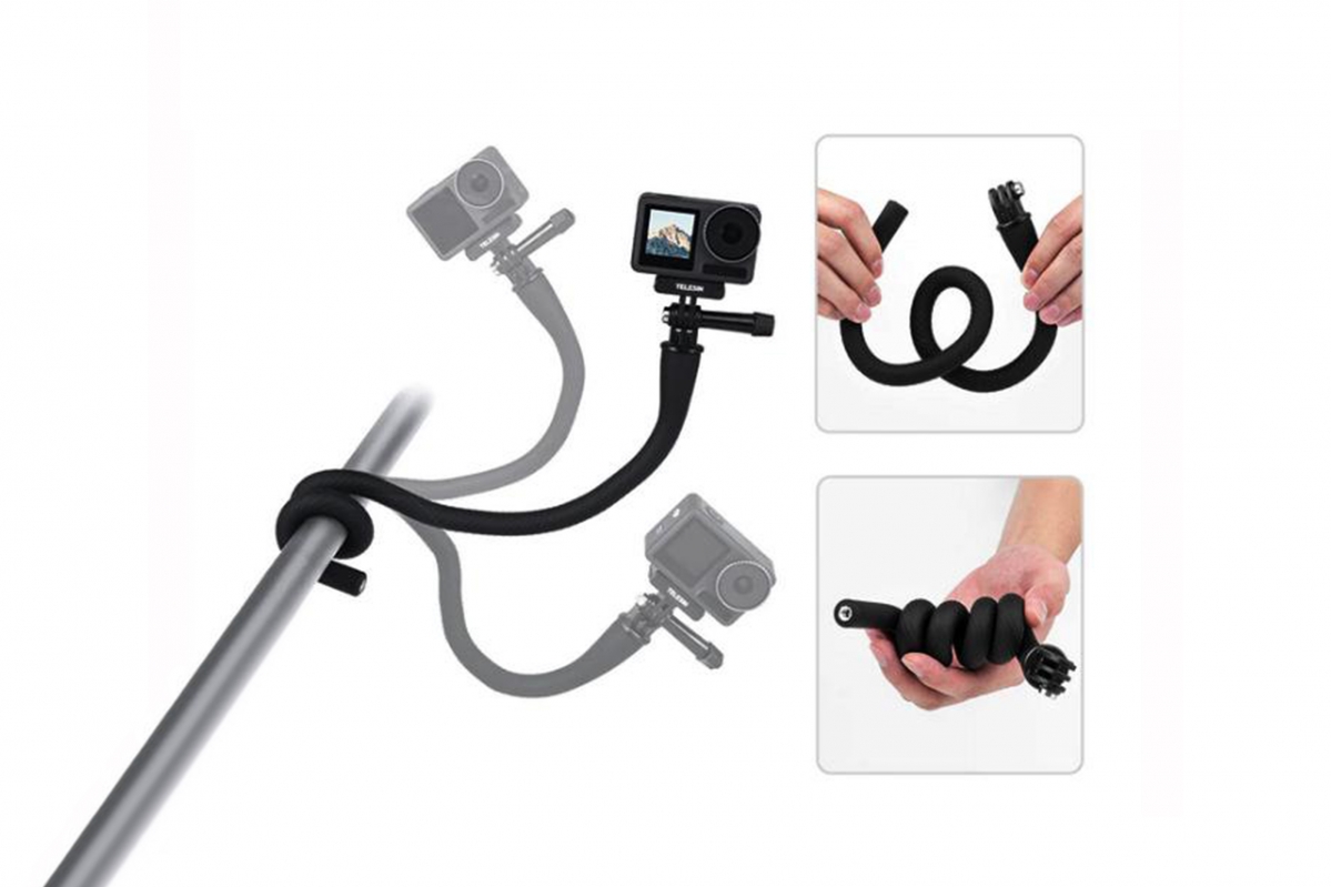 Flexibilní držák pro akční kameru / telefon 1DJ6457