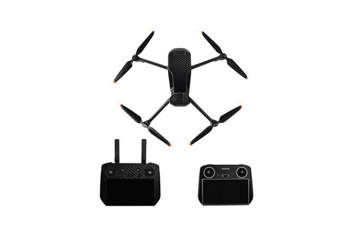 Černý polep na dron DJI Mavic 3 Pro + DJI RC Pro 1DJ2489
