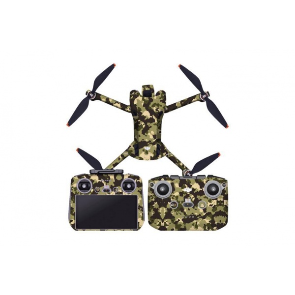 Camouflage polep na vrchní část dronu DJI Mini 4 Pro + RC-N2 1DJ5356