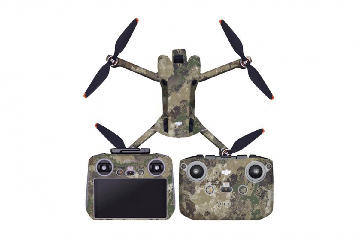 Camouflage polep na vrchní část dronu DJI Mini 4 Pro + RC-N2 1DJ5358