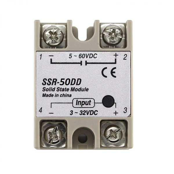 Relé SSR Solid State SSR-60DD 60VDC