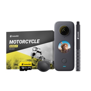 Mini kamera Insta360 ONE X2 + Motorcycle Bundle INST701