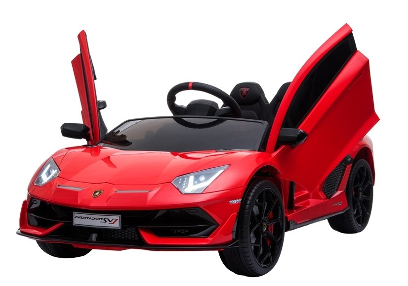  Dětské elektrické autíčko Lamborghini Aventador červené