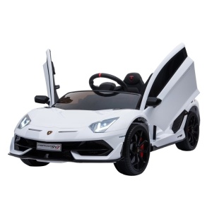  Dětské elektrické autíčko Lamborghini Aventador bílé