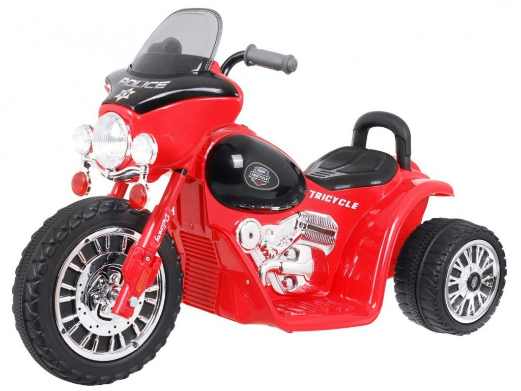  Dětská elektrická motorka JT568 červená