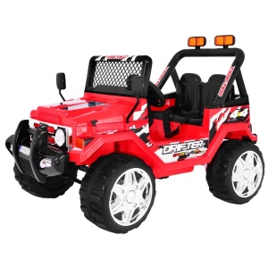  Dětské elektrické autíčko Raptor Drifter červené