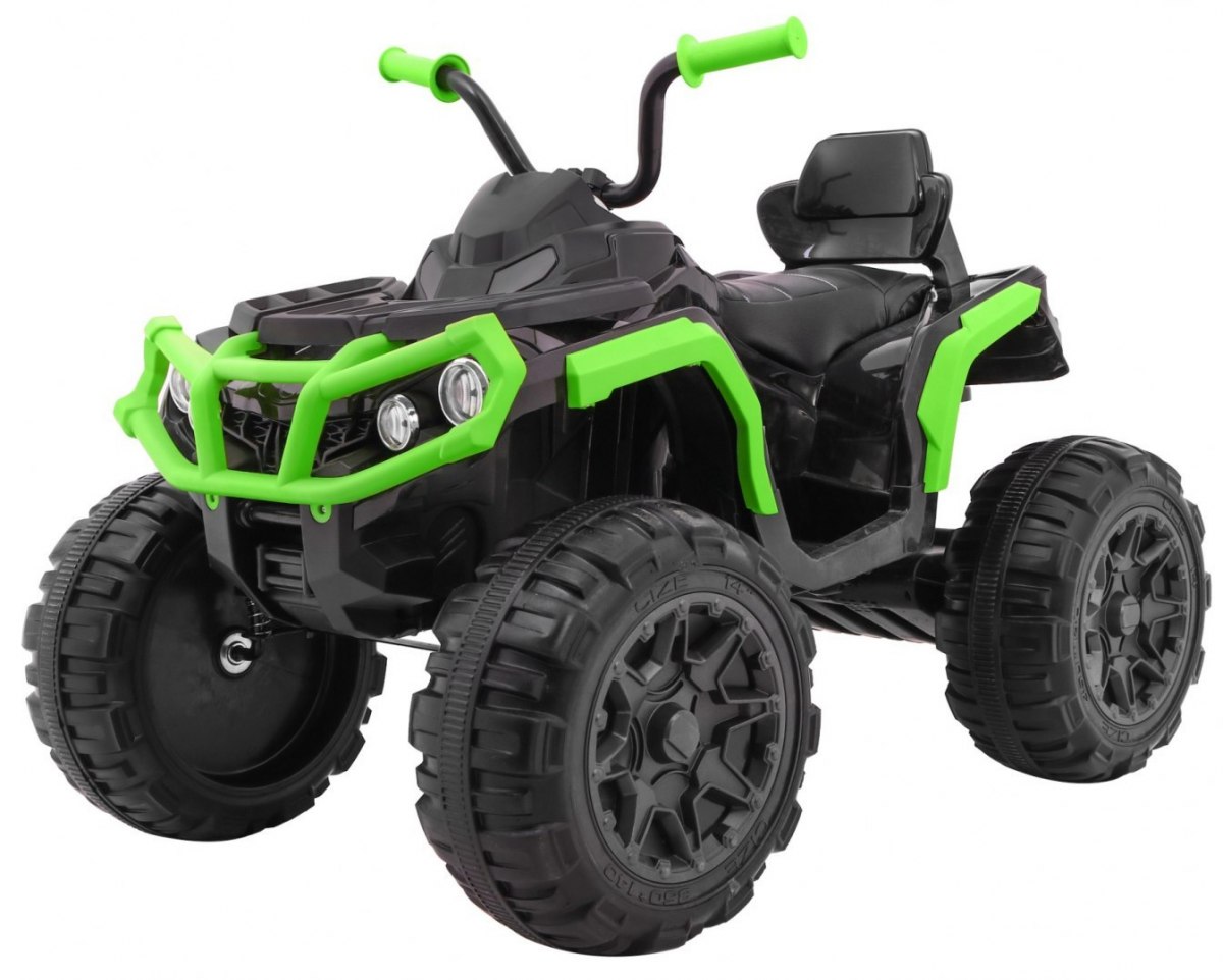  Dětská elektrická čtyřkolka ATV černo-zelená