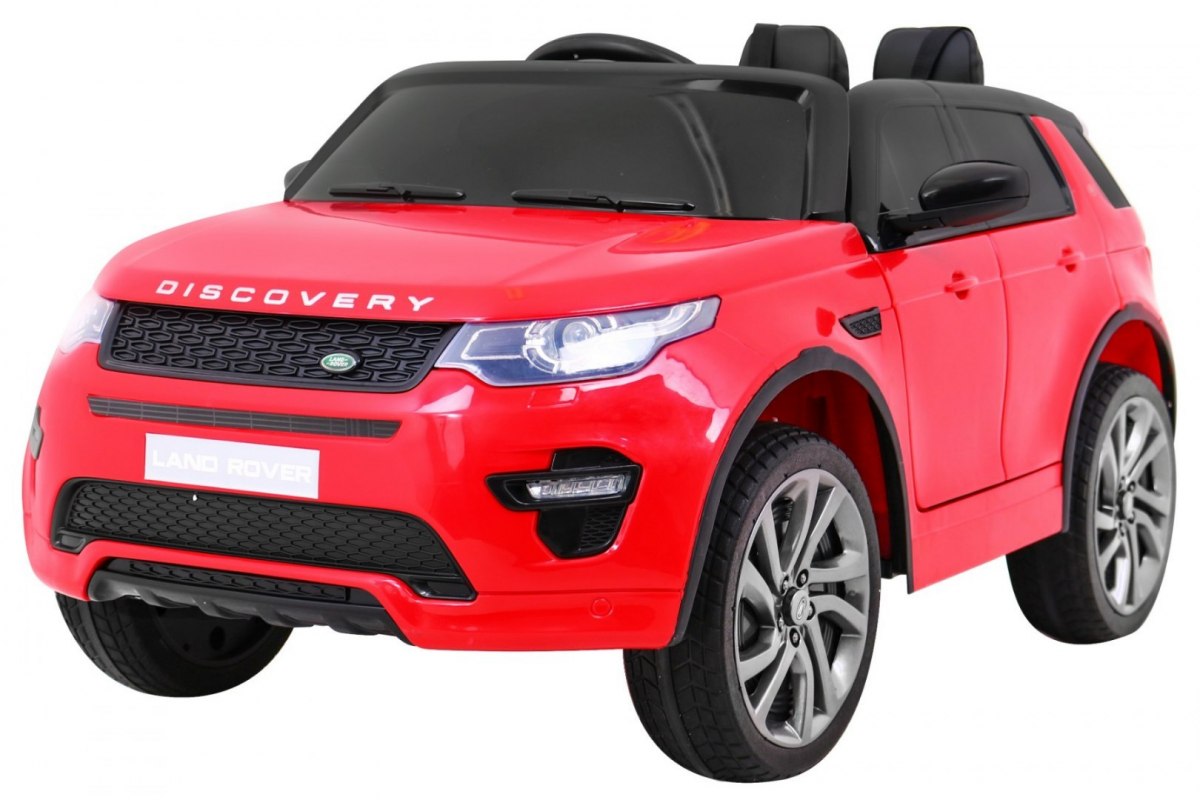  Dětské elektrické autíčko Land Rover Discovery červené