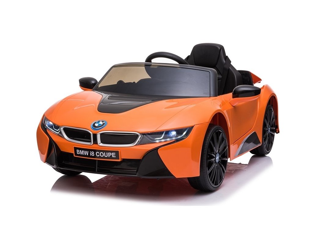  Dětské elektrické autíčko BMW I8 JE1001 oranžové