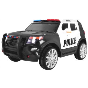  Dětské elektrické autíčko SUV Policie černé