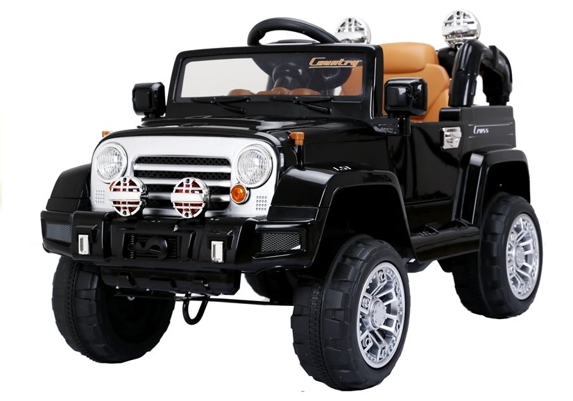  Dětské elektrické autíčko Jeep Country černé