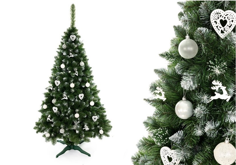  Umělý vánoční stromeček borovice se sněhem 250 cm