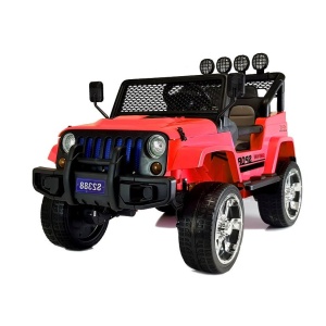  Elektrické autíčko Jeep Raptor 4x4 červené