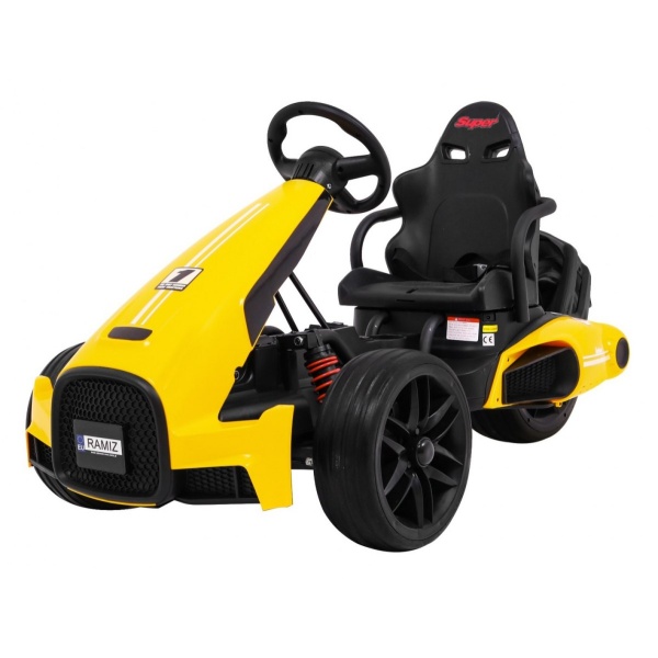  Dětská elektrická motokára XR-1 žlutá