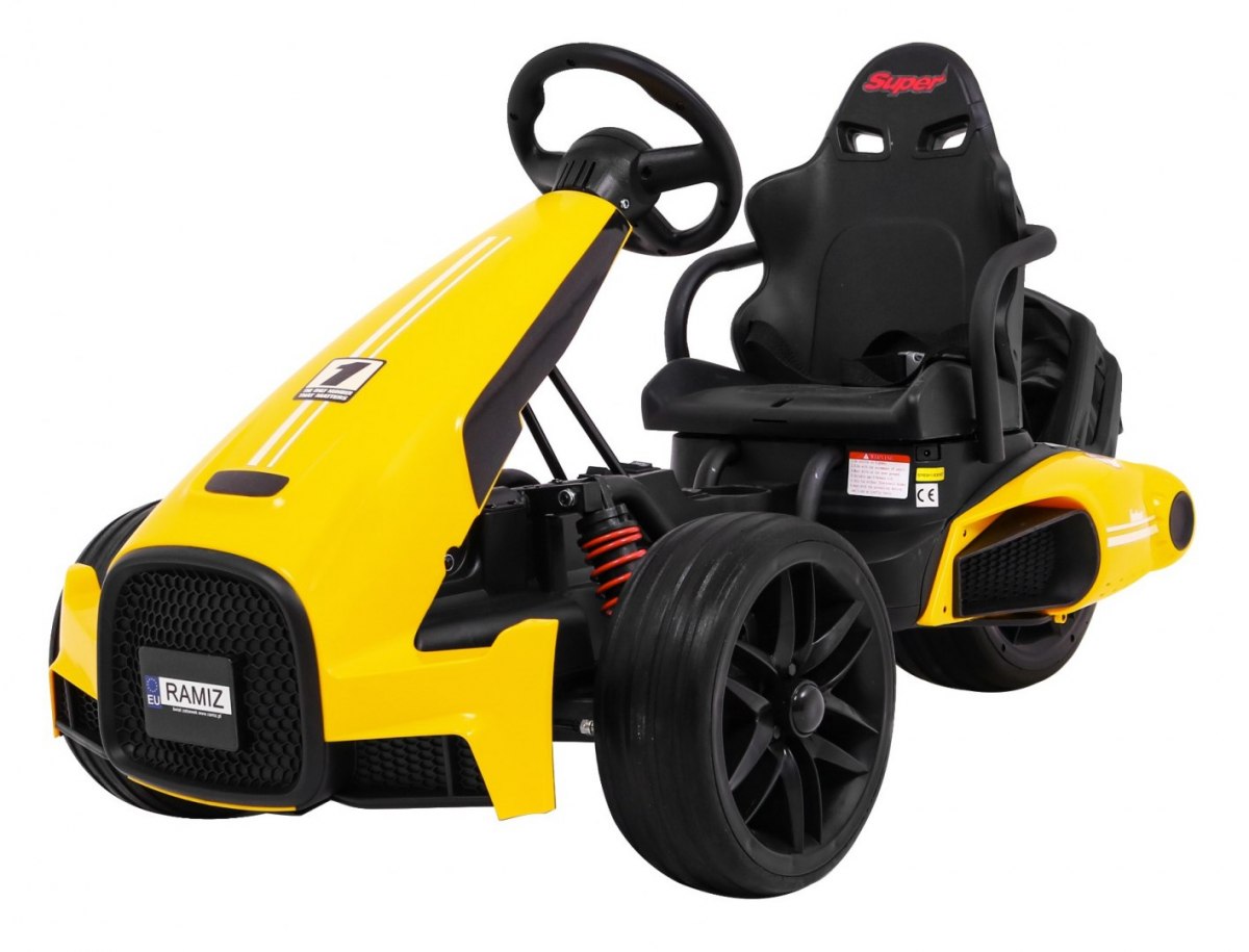  Dětská elektrická motokára XR-1 žlutá