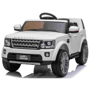  Elektrické autíčko Land Rover Discovery bílé