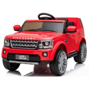  Elektrické autíčko Land Rover Discovery červené