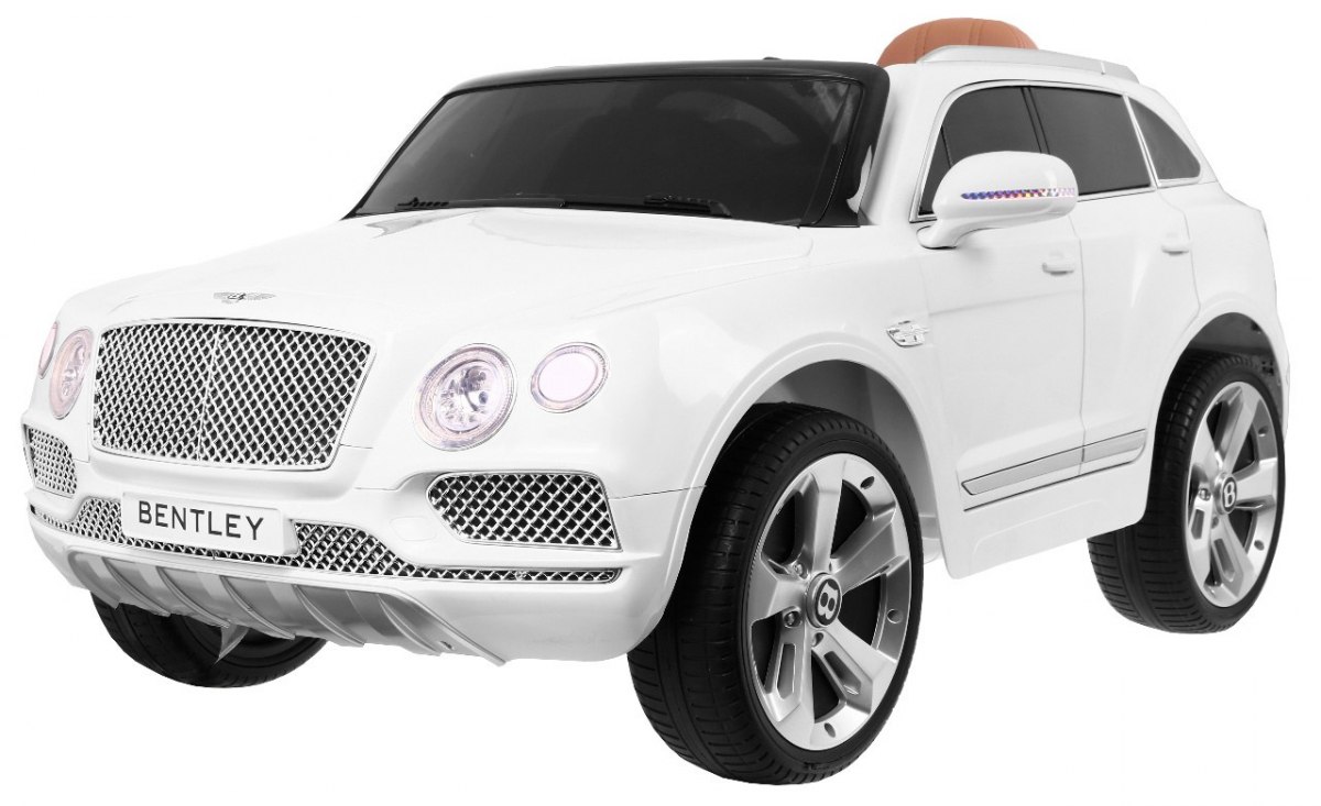  Dětské elektrické autíčko Bentley Bentayga bílé