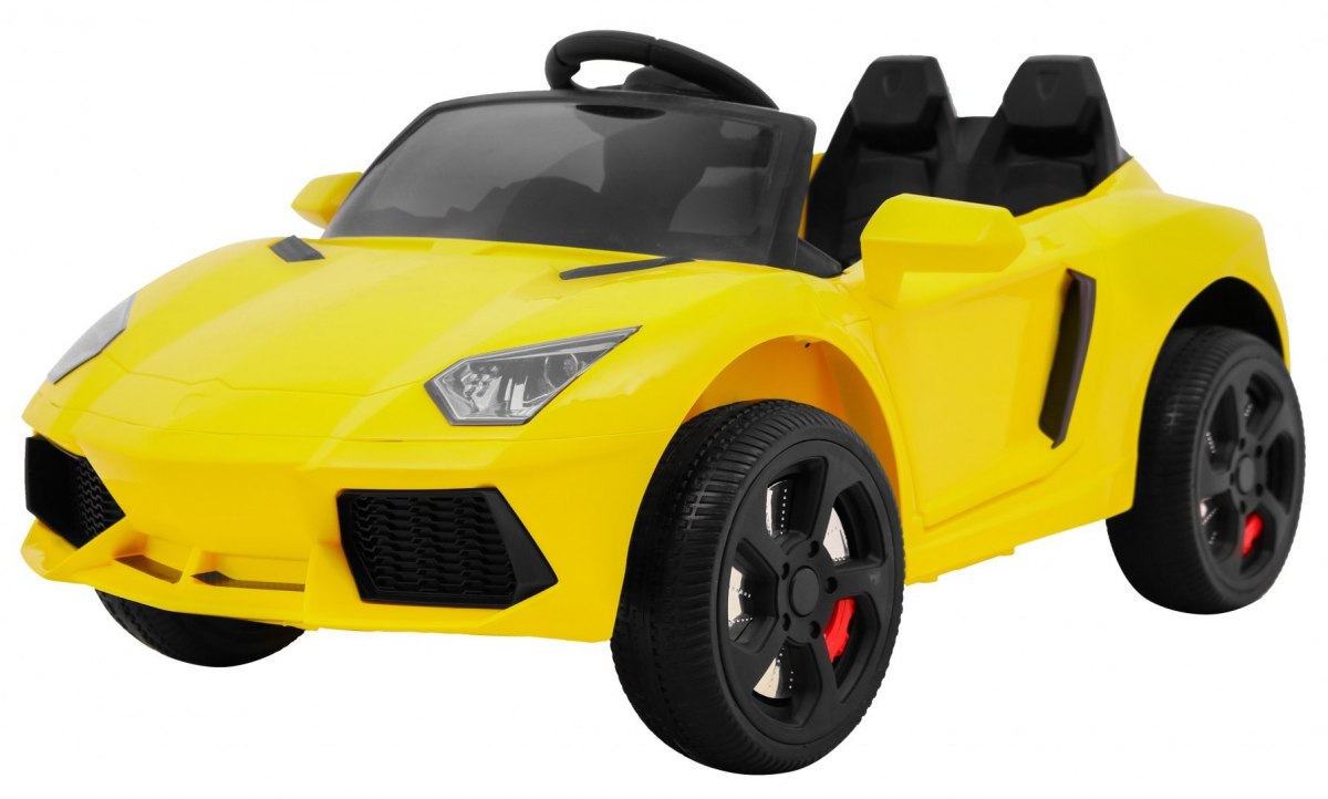  Elektrické autíčko Future EVA kola žluté