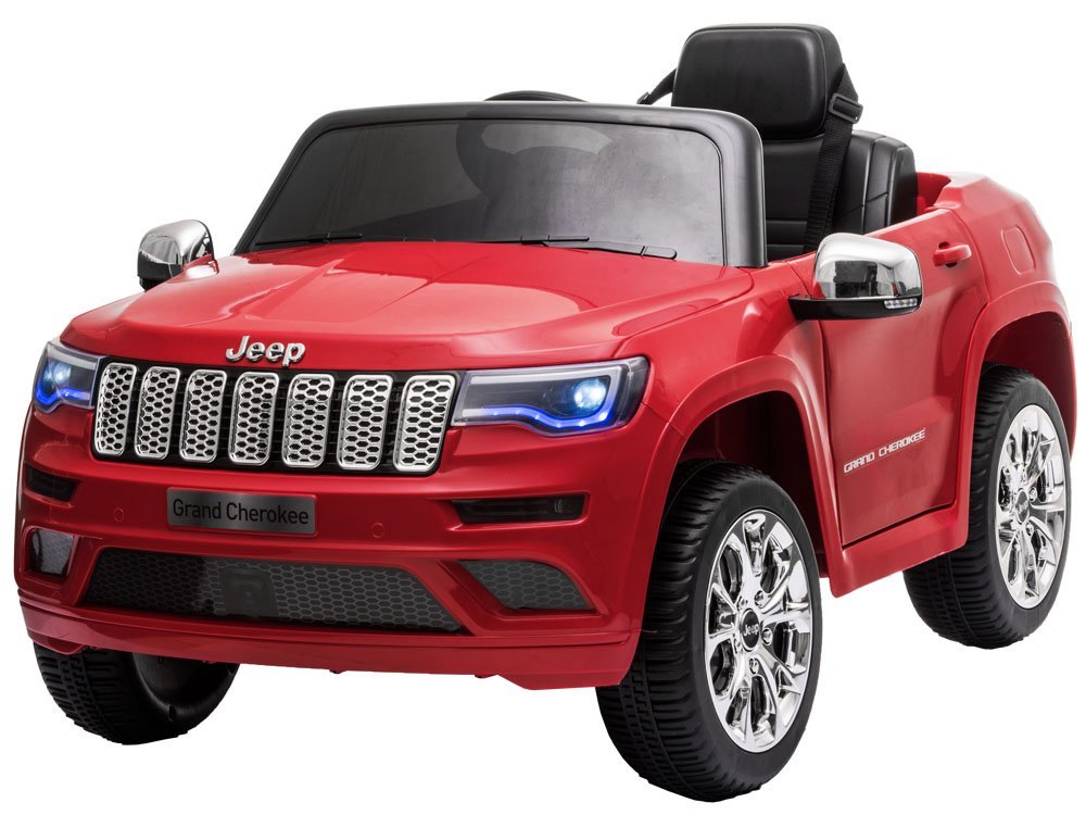  Dětské elektrické autíčko Jeep Grand Cherokee lakované červené
