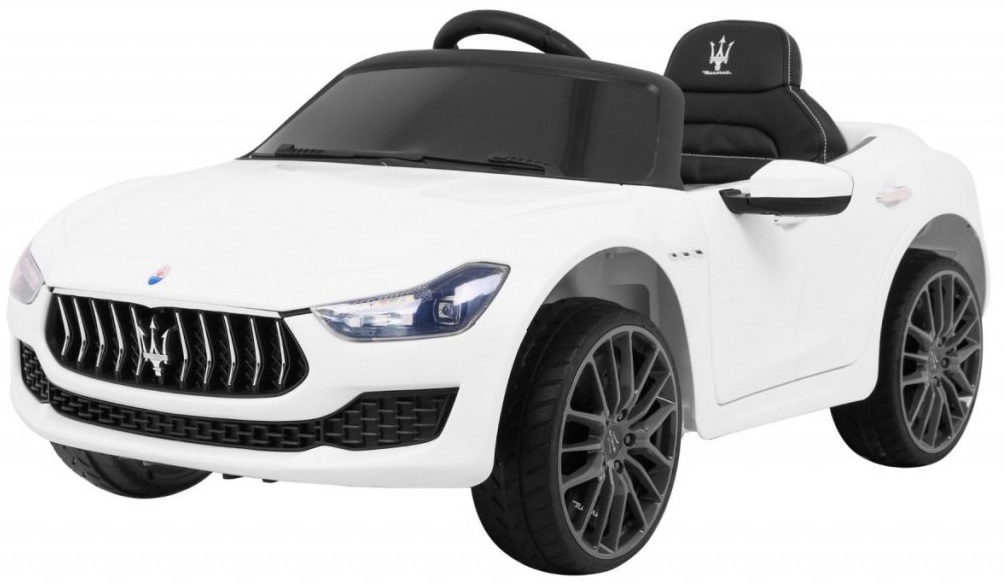 Elektrické autíčko Maserati Ghibli bílé