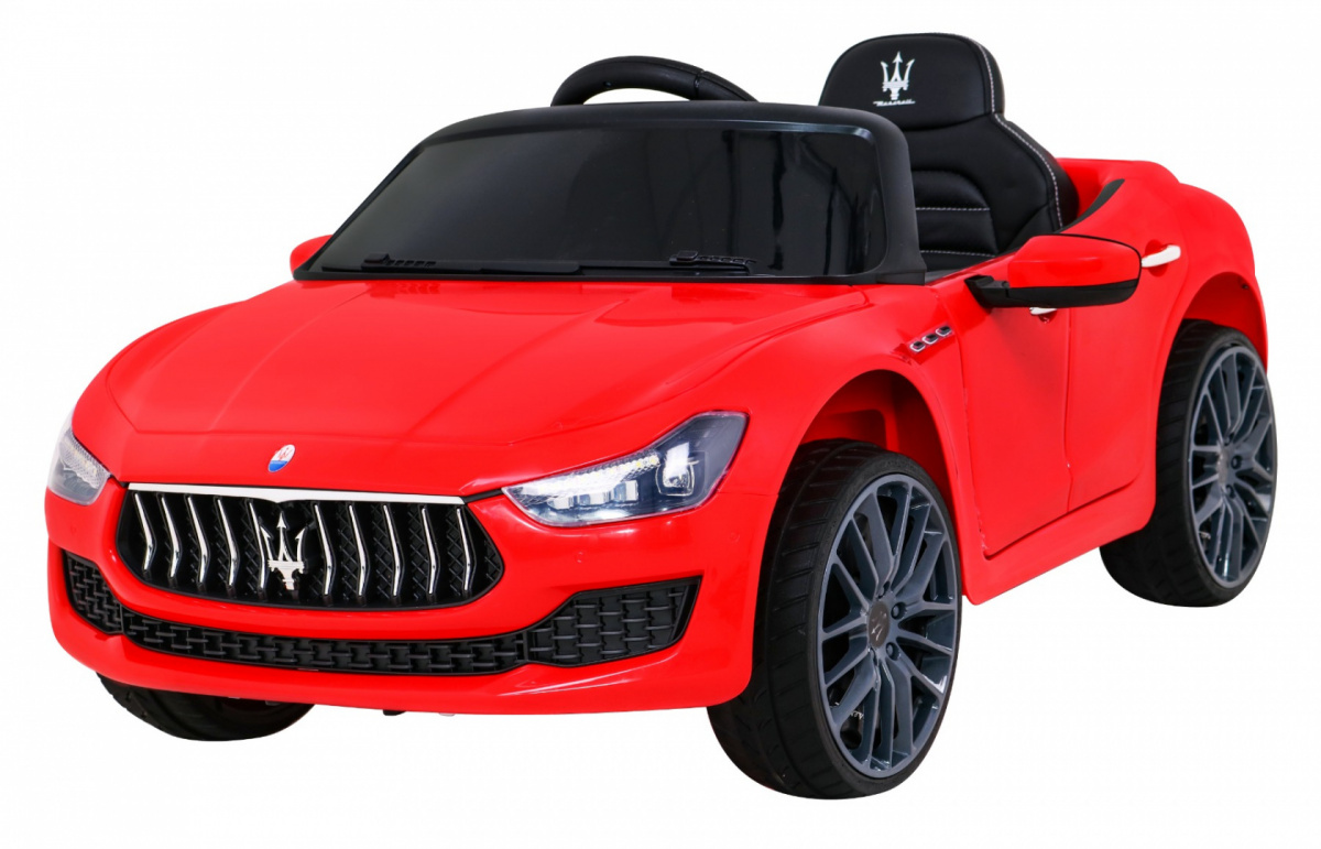  Elektrické autíčko Maserati Ghibli červené