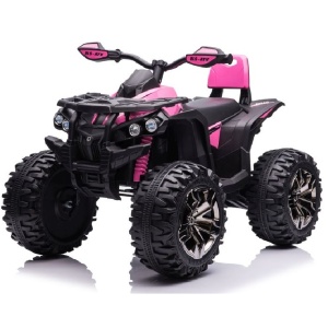  Dětská elektrická čtyřkolka ATV Power 4x4 růžová