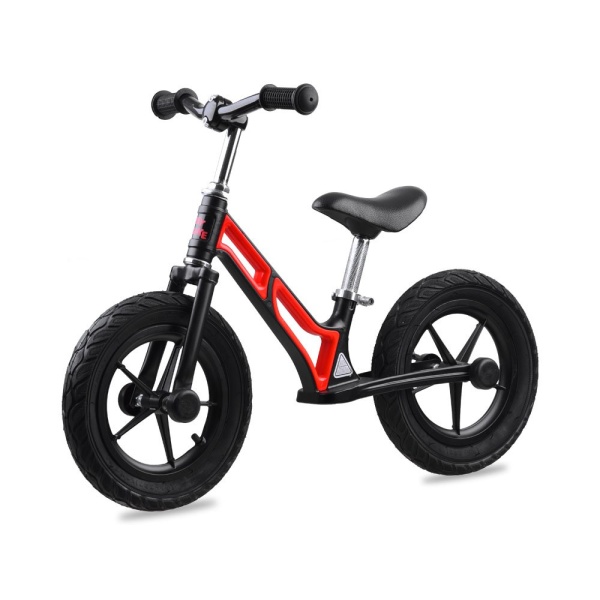  Dětské odrážedlo Tiny Bike nafukovací kola 12" červené
