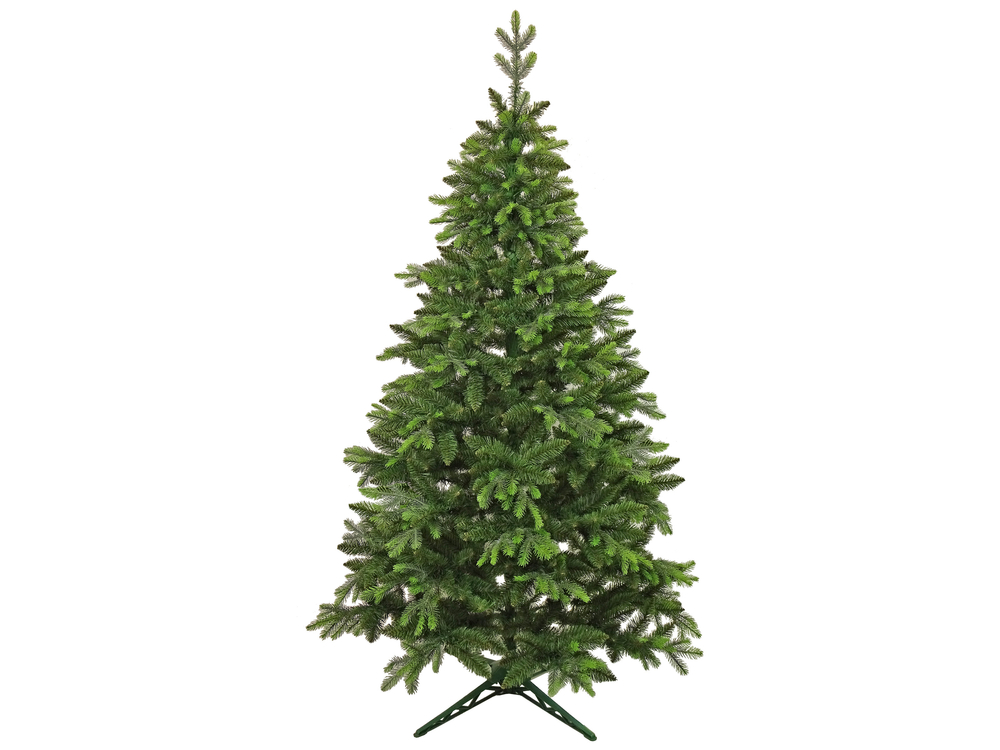  Umělý vánoční stromeček přírodní smrk 220 cm