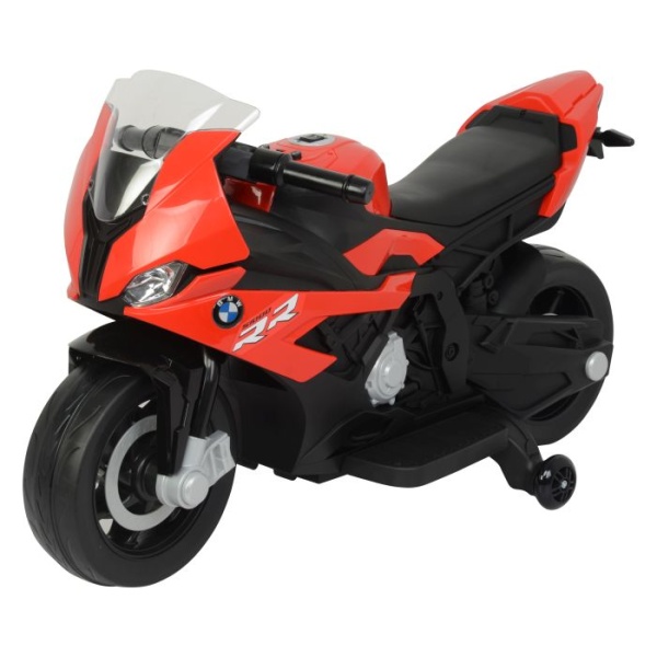  Dětská elektrická motorka BMW S1000RR černo-červená