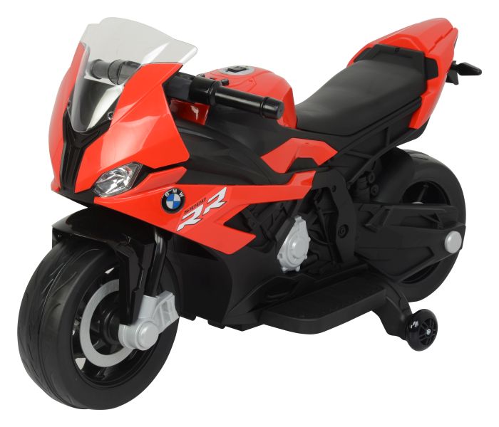  Dětská elektrická motorka BMW S1000RR černo-červená
