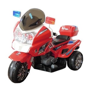  Dětská elektrická motorka červená