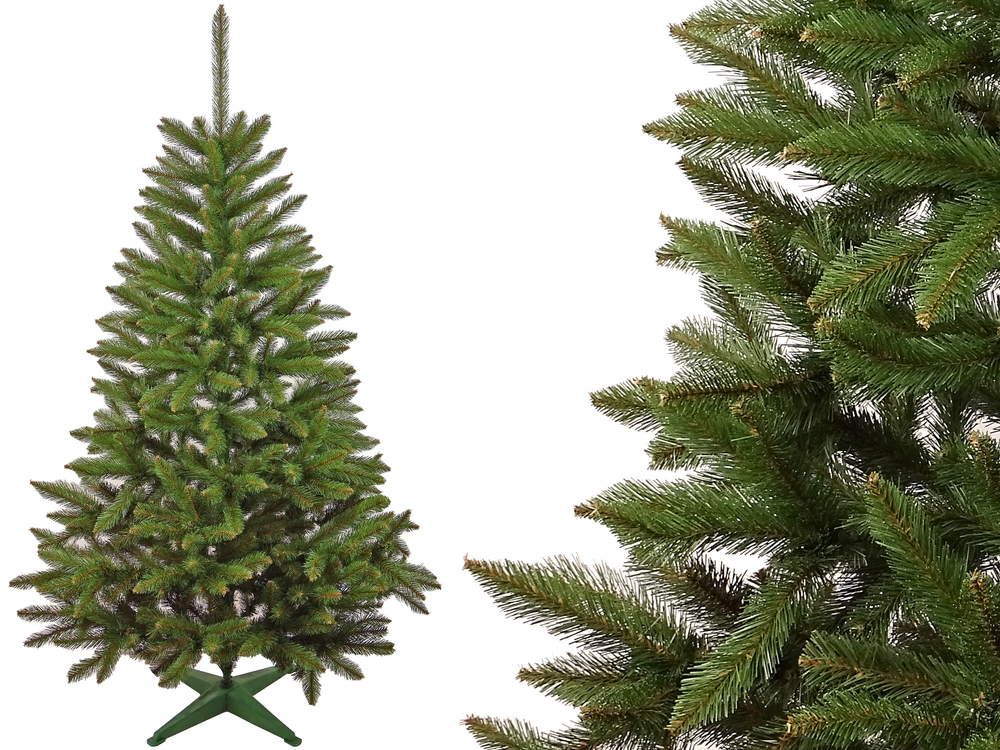  Umělý vánoční stromeček smrk přírodní 150 cm