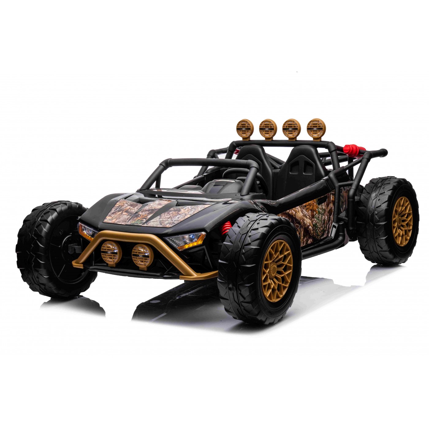  Elektrické autíčko Buggy Racing 2x200W černé